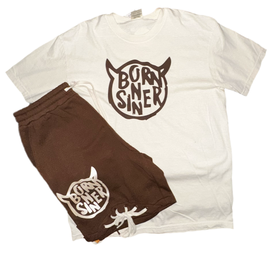 Born S!NNER SHORT & TEE SET